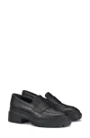 Agl Attilio Giusti Leombruni Agl Mary Soft Platform Loafer In Nero