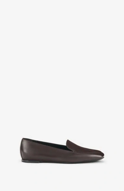 Agl Attilio Giusti Leombruni Agl Memi Nappa Leather Loafer In Brown