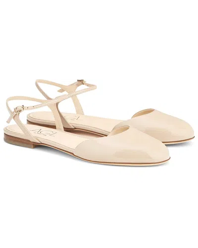 Agl Attilio Giusti Leombruni Agl Milly Patent Slingback In Gold