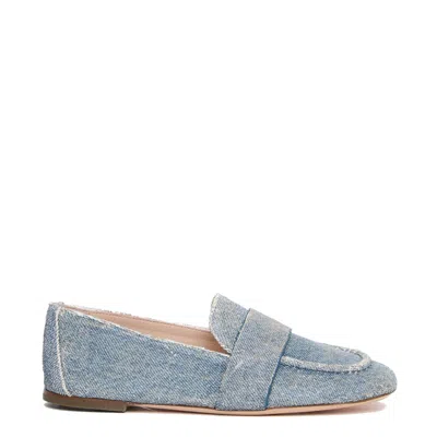 Agl Attilio Giusti Leombruni Agl Moccasins With Laser-cut Denim Effect