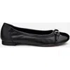 Agl Attilio Giusti Leombruni Monika Cap Toe Ballet Flat In Black