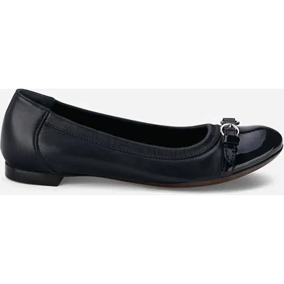 Agl Attilio Giusti Leombruni Agl Monika Cap Toe Ballet Flat In Black