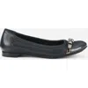 Agl Attilio Giusti Leombruni Agl Monika Cap Toe Ballet Flat In Black