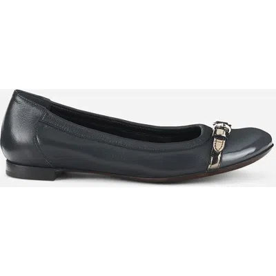 Agl Attilio Giusti Leombruni Agl Monika Cap Toe Ballet Flat In Black