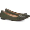 Agl Attilio Giusti Leombruni Agl Monika Cap Toe Ballet Flat In Bome-bome-bome