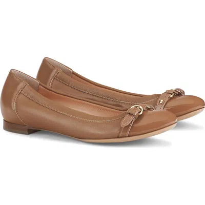 Agl Attilio Giusti Leombruni Agl Monika Cap Toe Ballet Flat In Cara-coco-cara