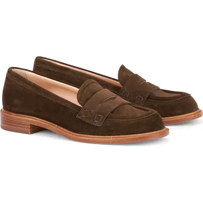 Agl Attilio Giusti Leombruni Agl Olivia Penny Loafer In Forest
