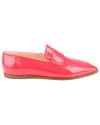 Agl Attilio Giusti Leombruni Agl Rei Patent Loafer In Red