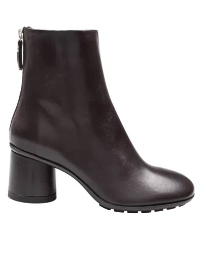 Agl Attilio Giusti Leombruni Agl Soft Leather Ankle Boot In Brown