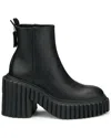 Agl Attilio Giusti Leombruni Ridged Sole Platform Boots In Black