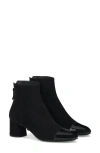 Agl Attilio Giusti Leombruni Agl Veta Cap Toe Bootie In Nero-nero