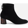 Agl Attilio Giusti Leombruni Agl Veta Precious Ankle Boot With Heel In Black