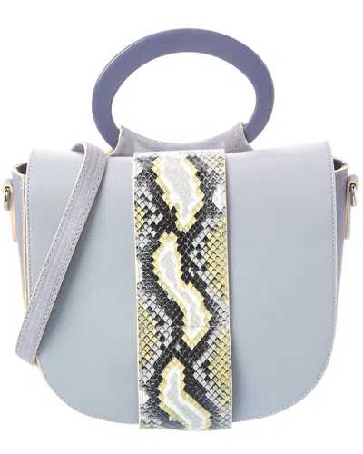 Agl Attilio Giusti Leombruni Agl Vintage Leather Handbag In Multi