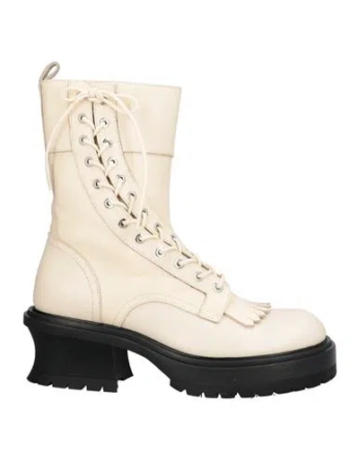 Agl Attilio Giusti Leombruni Agl Woman Ankle Boots Beige Size 9 Leather In Sand