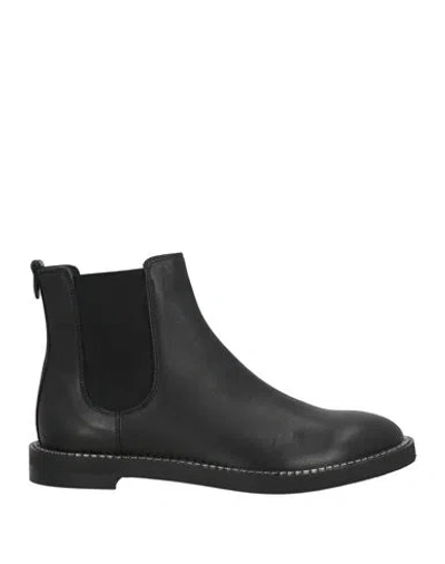 Agl Attilio Giusti Leombruni Agl Woman Ankle Boots Black Size 6.5 Leather