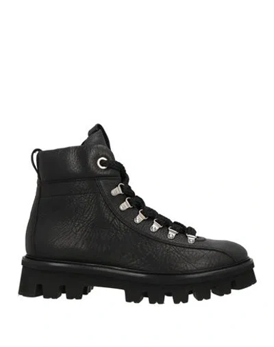 Agl Attilio Giusti Leombruni Agl Woman Ankle Boots Black Size 7 Leather