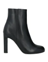 Agl Attilio Giusti Leombruni Agl Woman Ankle Boots Black Size 7 Leather