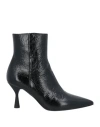 Agl Attilio Giusti Leombruni Agl Woman Ankle Boots Black Size 7 Soft Leather