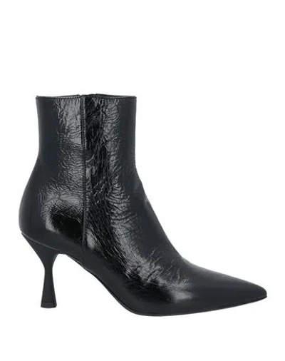 Agl Attilio Giusti Leombruni Agl Woman Ankle Boots Black Size 7 Soft Leather