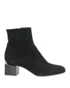 Agl Attilio Giusti Leombruni Agl Woman Ankle Boots Black Size 7.5 Leather