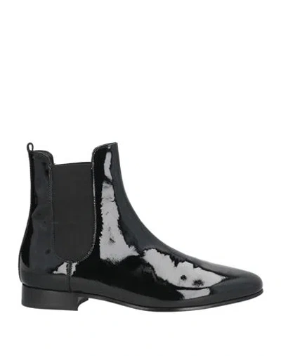 Agl Attilio Giusti Leombruni Agl Woman Ankle Boots Black Size 7.5 Leather