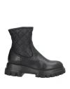 Agl Attilio Giusti Leombruni Agl Woman Ankle Boots Black Size 8 Leather