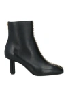 Agl Attilio Giusti Leombruni Agl Woman Ankle Boots Black Size 8 Leather