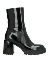 Agl Attilio Giusti Leombruni Agl Woman Ankle Boots Black Size 8 Leather In Black
