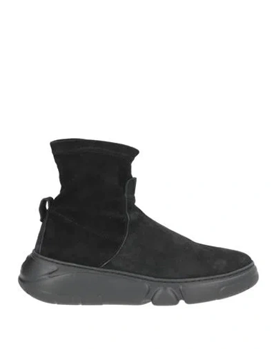 Agl Attilio Giusti Leombruni Agl Woman Ankle Boots Black Size 8 Leather