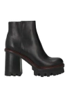 Agl Attilio Giusti Leombruni Agl Woman Ankle Boots Black Size 8 Leather