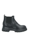Agl Attilio Giusti Leombruni Agl Woman Ankle Boots Black Size 8 Leather In Black