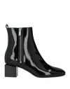 Agl Attilio Giusti Leombruni Agl Woman Ankle Boots Black Size 8 Leather In Black