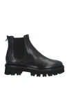 Agl Attilio Giusti Leombruni Agl Woman Ankle Boots Black Size 8 Leather In Black