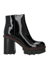 Agl Attilio Giusti Leombruni Agl Woman Ankle Boots Black Size 8 Leather