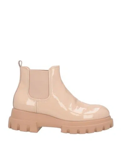 Agl Attilio Giusti Leombruni Agl Woman Ankle Boots Blush Size 11 Soft Leather In Pink