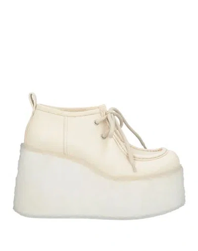 Agl Attilio Giusti Leombruni Agl Woman Ankle Boots Ivory Size 7 Leather In White