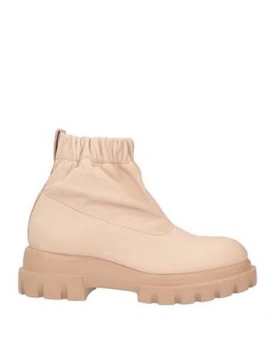 Agl Attilio Giusti Leombruni Agl Woman Ankle Boots Light Pink Size 11 Soft Leather