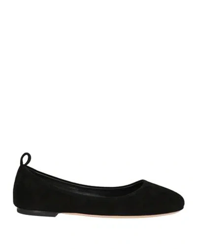 Agl Attilio Giusti Leombruni Agl Woman Ballet Flats Black Size 7.5 Leather