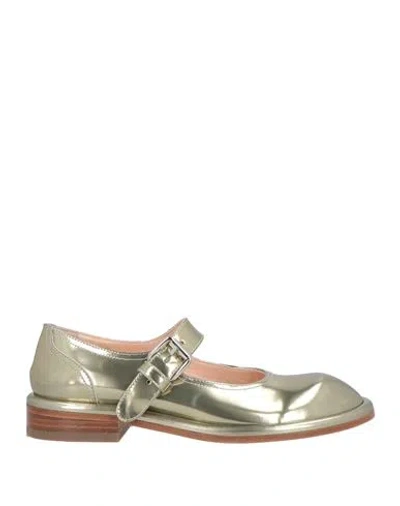 Agl Attilio Giusti Leombruni Agl Woman Ballet Flats Platinum Size 7 Leather In Grey