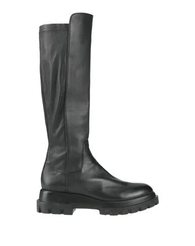 Agl Attilio Giusti Leombruni Agl Woman Boot Black Size 6 Leather