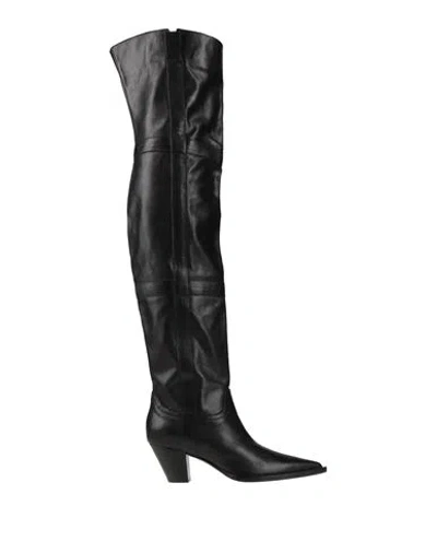 Agl Attilio Giusti Leombruni Agl Woman Boot Black Size 7 Leather