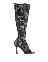Agl Attilio Giusti Leombruni Agl Woman Boot Black Size 7 Textile Fibers, Leather In Black