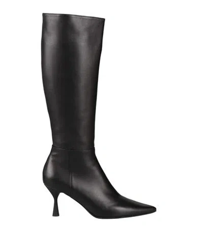Agl Attilio Giusti Leombruni Agl Woman Boot Black Size 7.5 Leather
