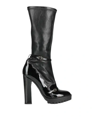 Agl Attilio Giusti Leombruni Agl Woman Boot Black Size 7.5 Leather
