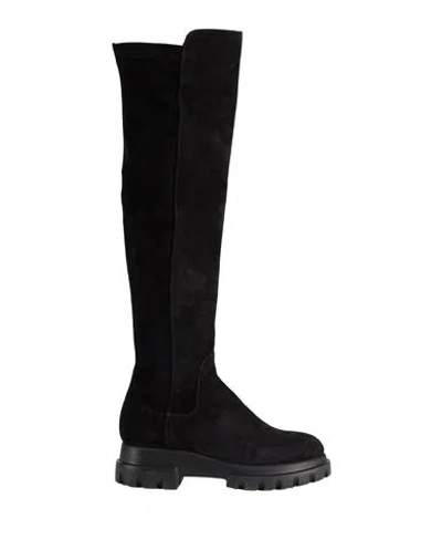 Agl Attilio Giusti Leombruni Agl Woman Boot Black Size 7.5 Textile Fibers