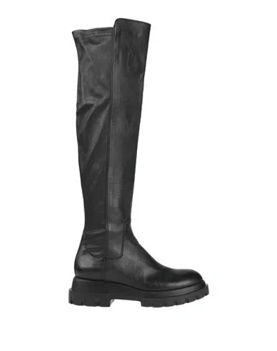 Agl Attilio Giusti Leombruni Agl Woman Boot Black Size 9 Leather