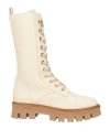 Agl Attilio Giusti Leombruni Agl Woman Boot Ivory Size 7 Leather In White