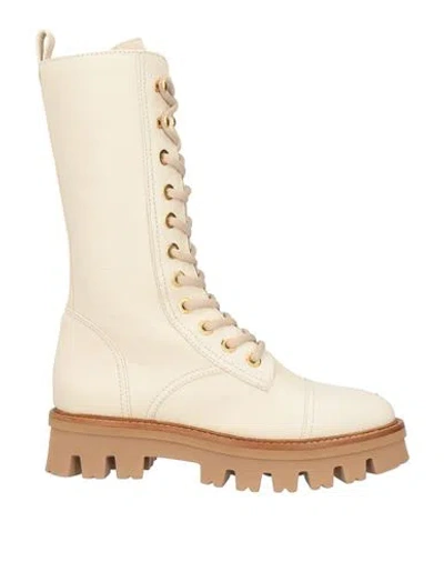 Agl Attilio Giusti Leombruni Agl Woman Boot Ivory Size 7 Leather In White
