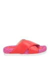 Agl Attilio Giusti Leombruni Agl Woman Espadrilles Tomato Red Size 7 Leather