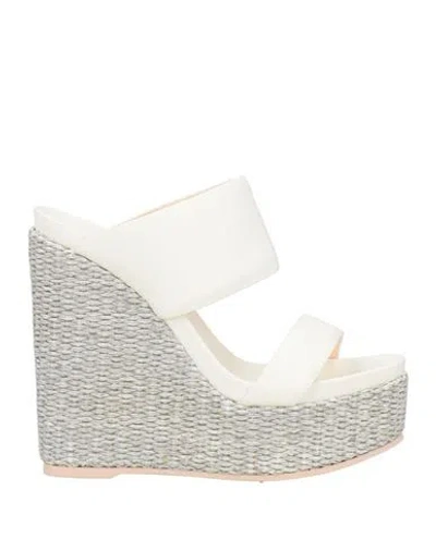 Agl Attilio Giusti Leombruni Agl Woman Espadrilles White Size 7 Leather